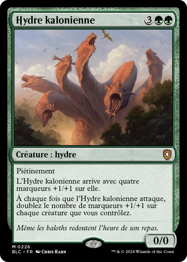 Hydre kalonienne — Bloomburrow Commander — Magic: The Gathering