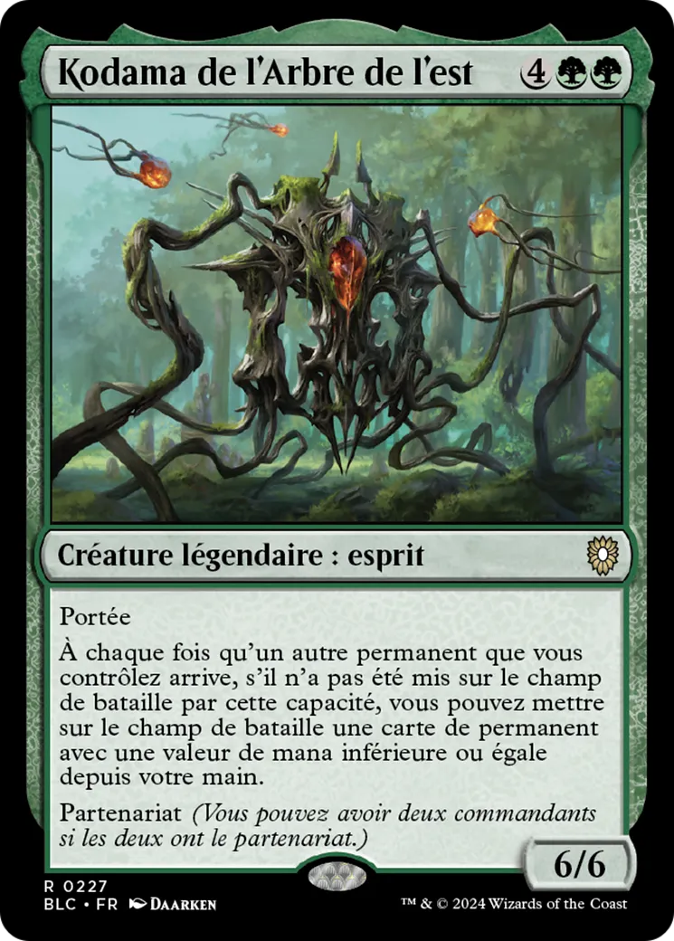 Kodama de l'Arbre de l'est — Bloomburrow Commander — Magic: The Gathering