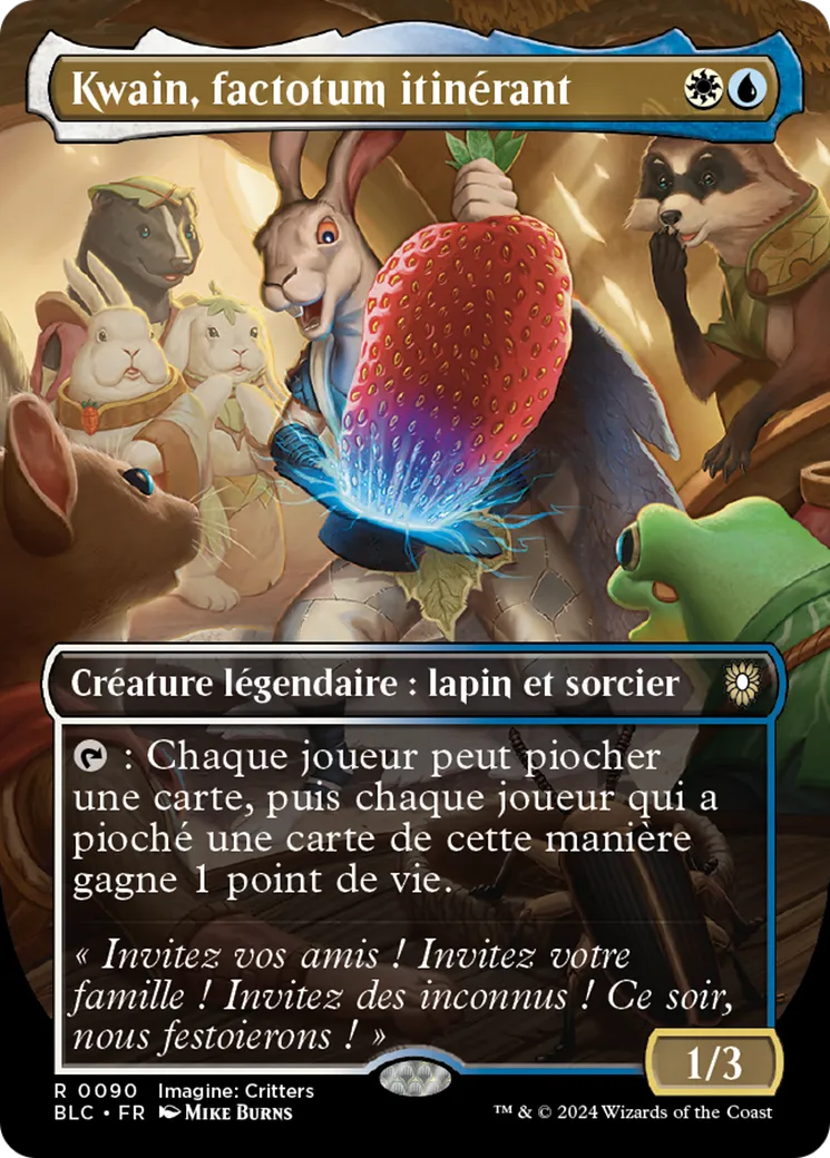 Kwain, factotum itinérant — Bloomburrow Commander — Magic: The Gathering
