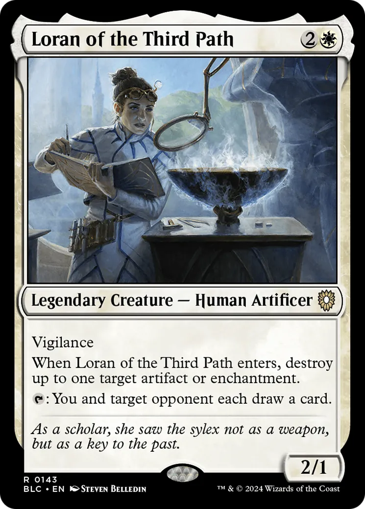 Loran of the Third Path — Bloomburrow Commander — Magic: The Gathering
