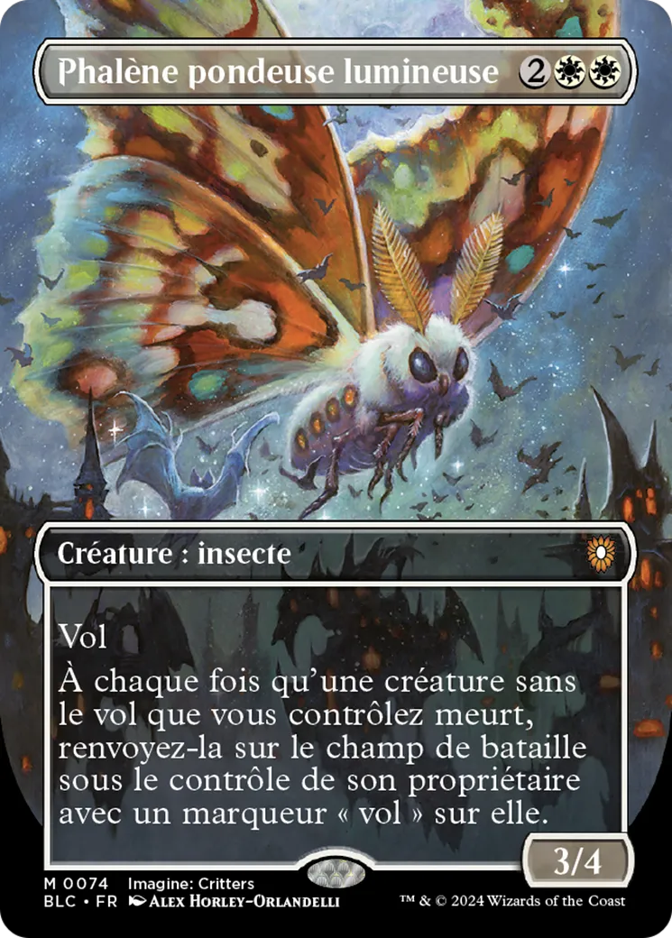 Phalène pondeuse lumineuse — Bloomburrow Commander — Magic: The Gathering