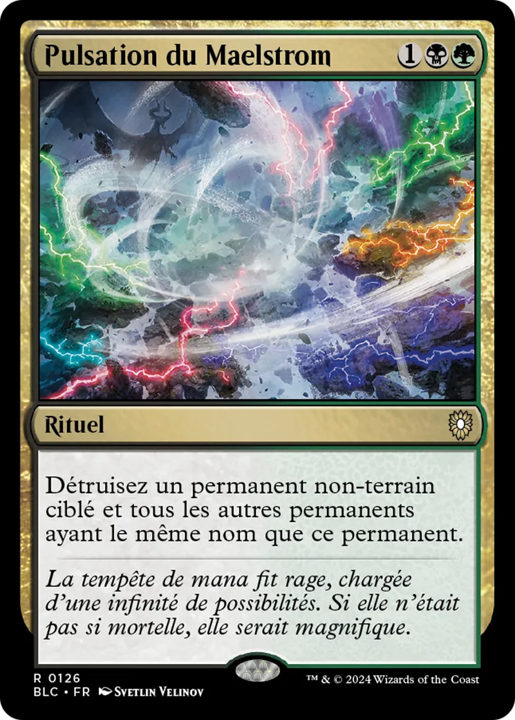 Pulsation du Maelstrom — Bloomburrow Commander — Magic: The Gathering