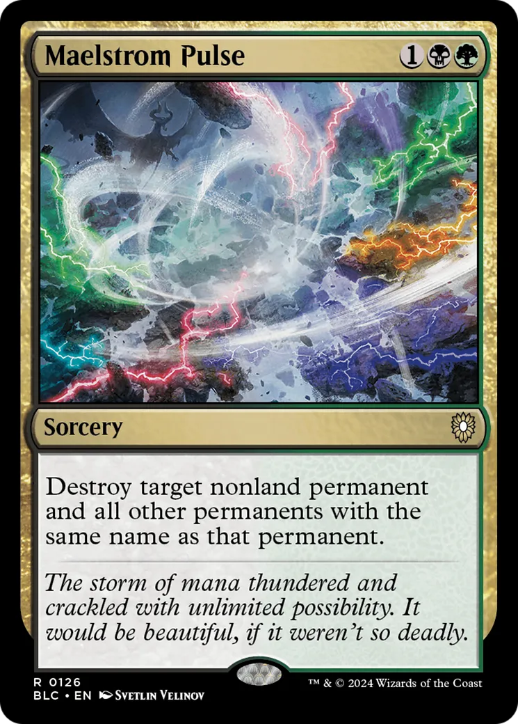 Maelstrom Pulse — Bloomburrow Commander — Magic: The Gathering