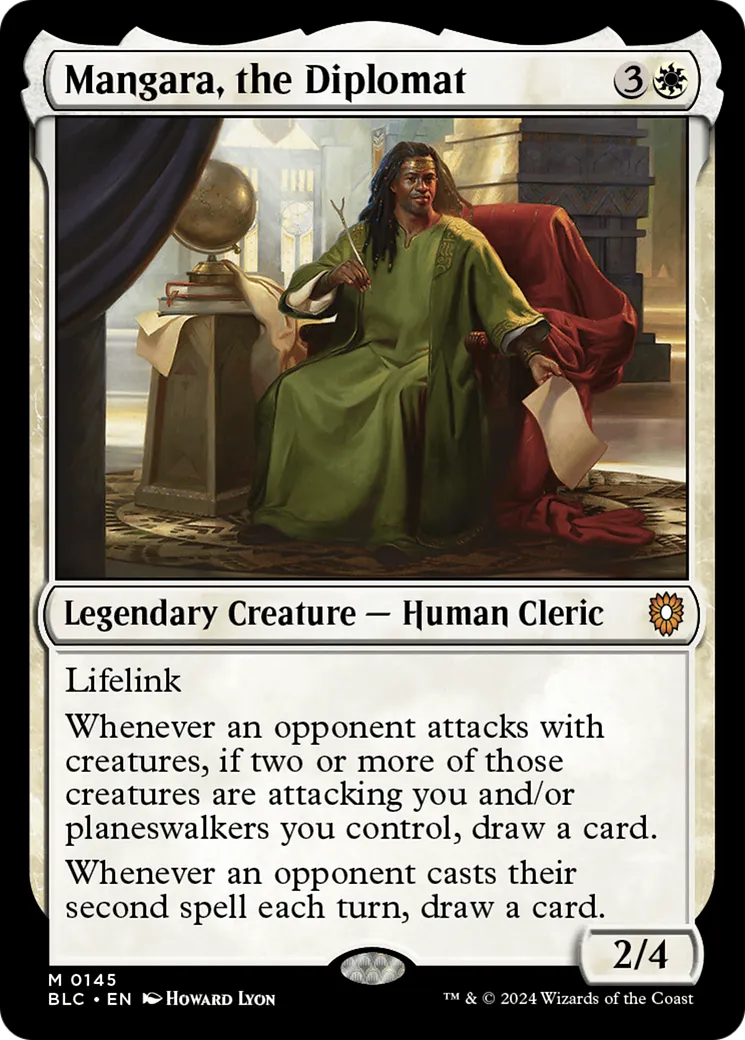 Mangara, the Diplomat — Bloomburrow Commander — Magic: The Gathering