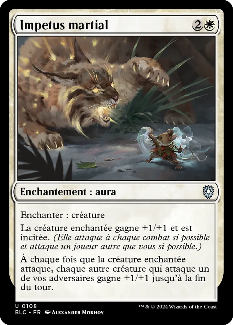 Impetus martial — Bloomburrow Commander — Magic: The Gathering