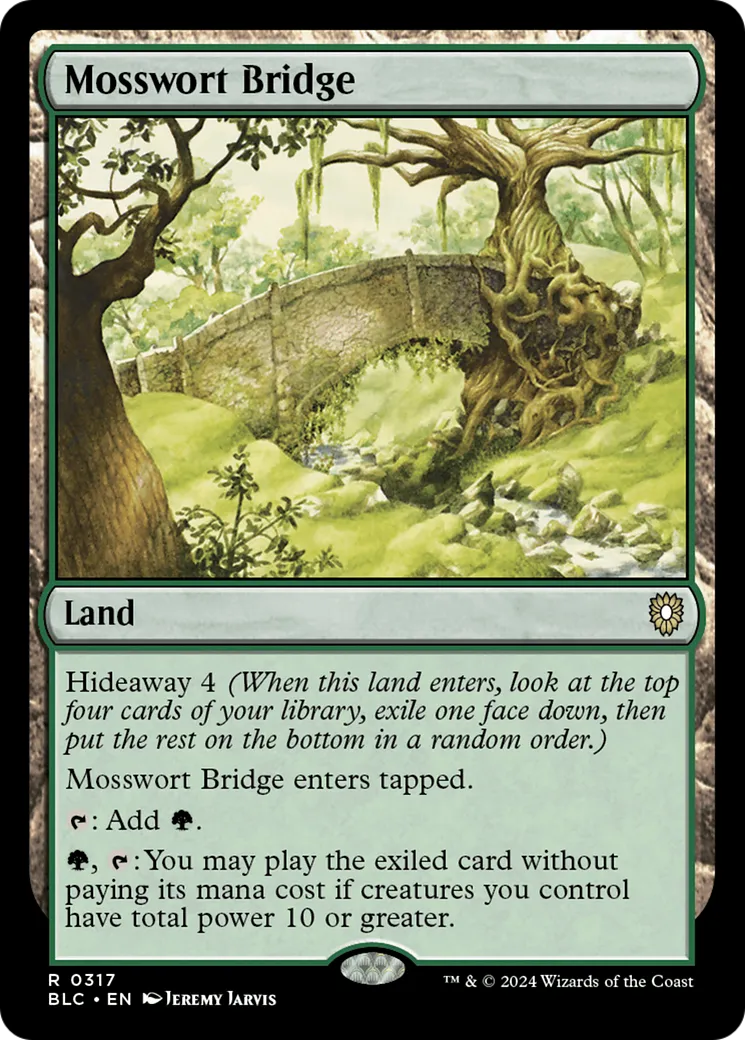 Mosswort Bridge — Bloomburrow Commander — Magic: The Gathering