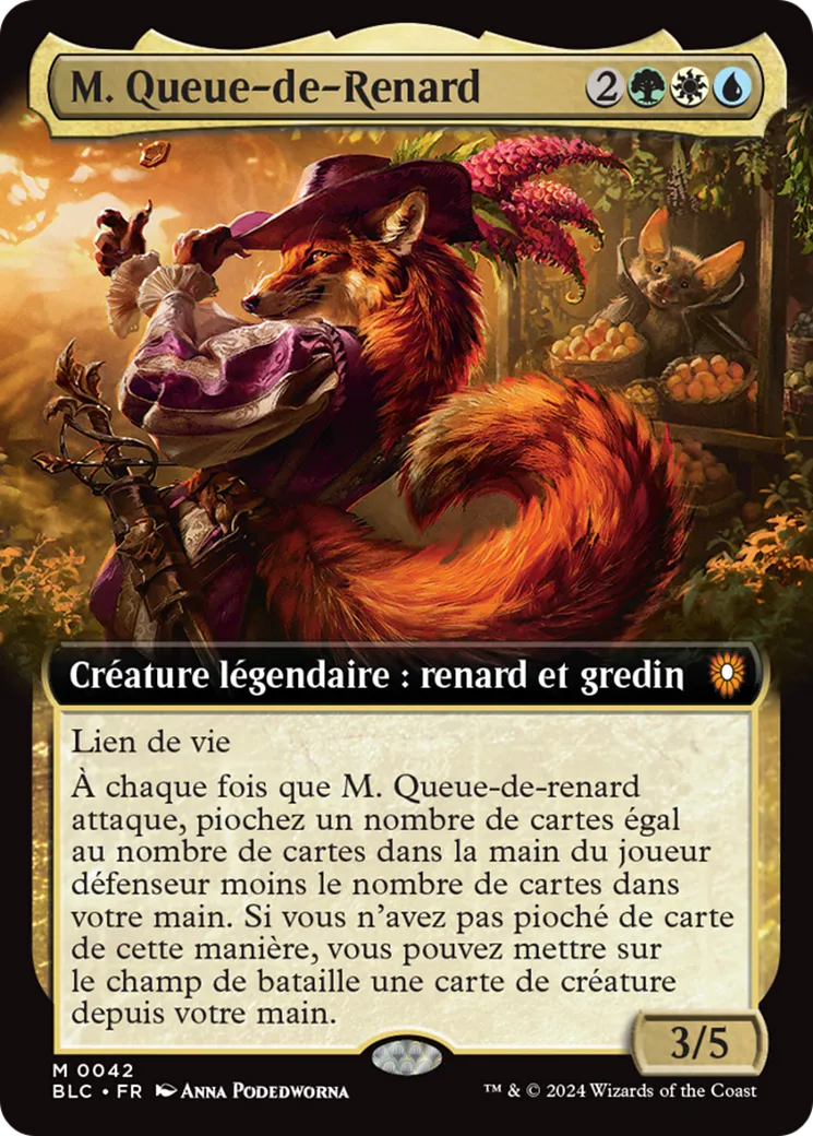 M. Queue-de-Renard — Bloomburrow Commander — Magic: The Gathering