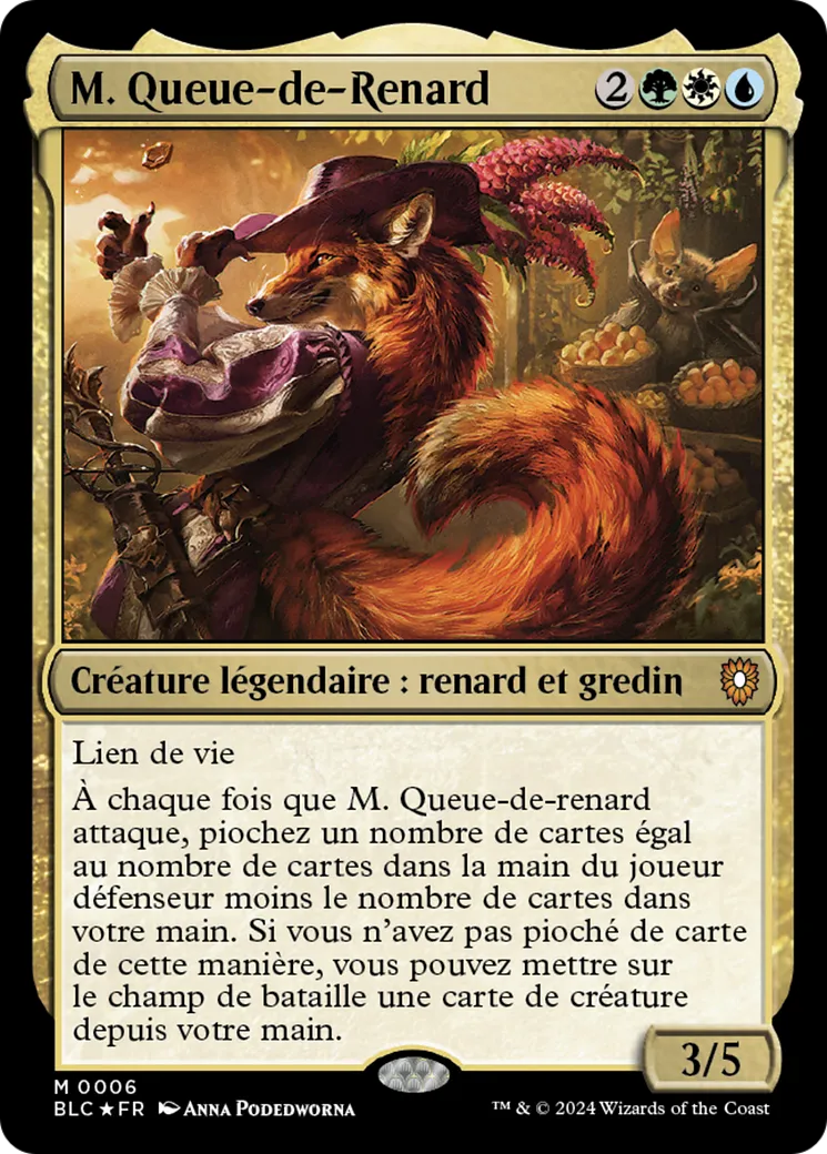 M. Queue-de-Renard — Bloomburrow Commander — Magic: The Gathering