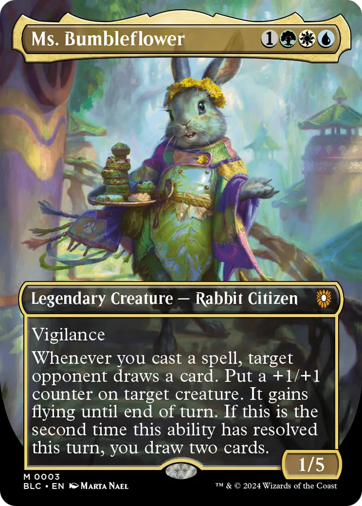 Ms. Bumbleflower — Bloomburrow Commander — Magic: The Gathering