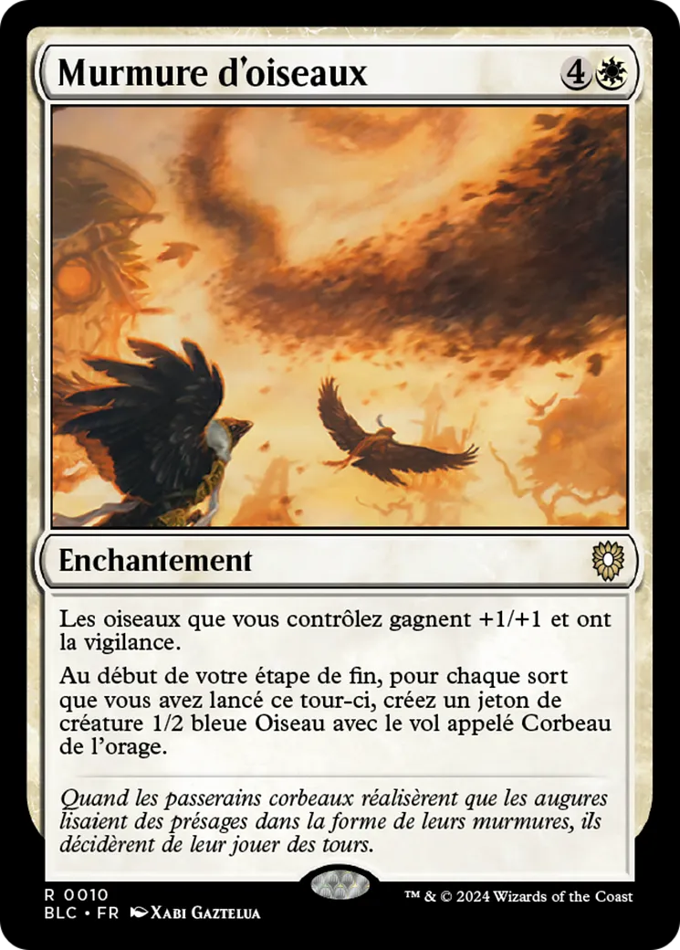 Murmure d'oiseaux — Bloomburrow Commander — Magic: The Gathering