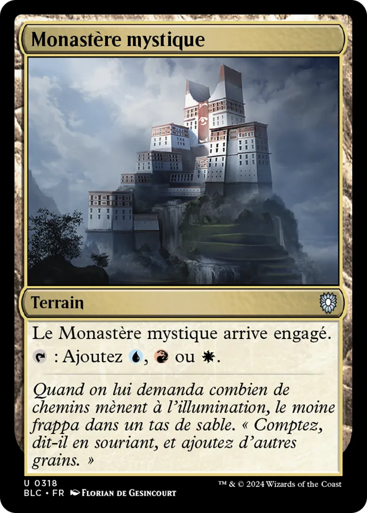 Monastère mystique — Bloomburrow Commander — Magic: The Gathering
