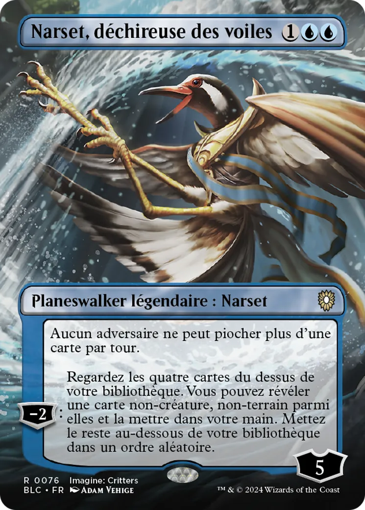 Narset, déchireuse des voiles — Bloomburrow Commander — Magic: The Gathering