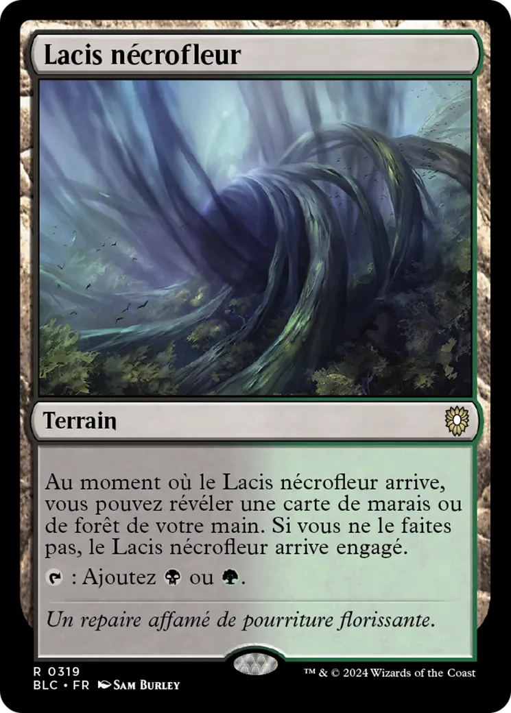 Lacis nécrofleur — Bloomburrow Commander — Magic: The Gathering