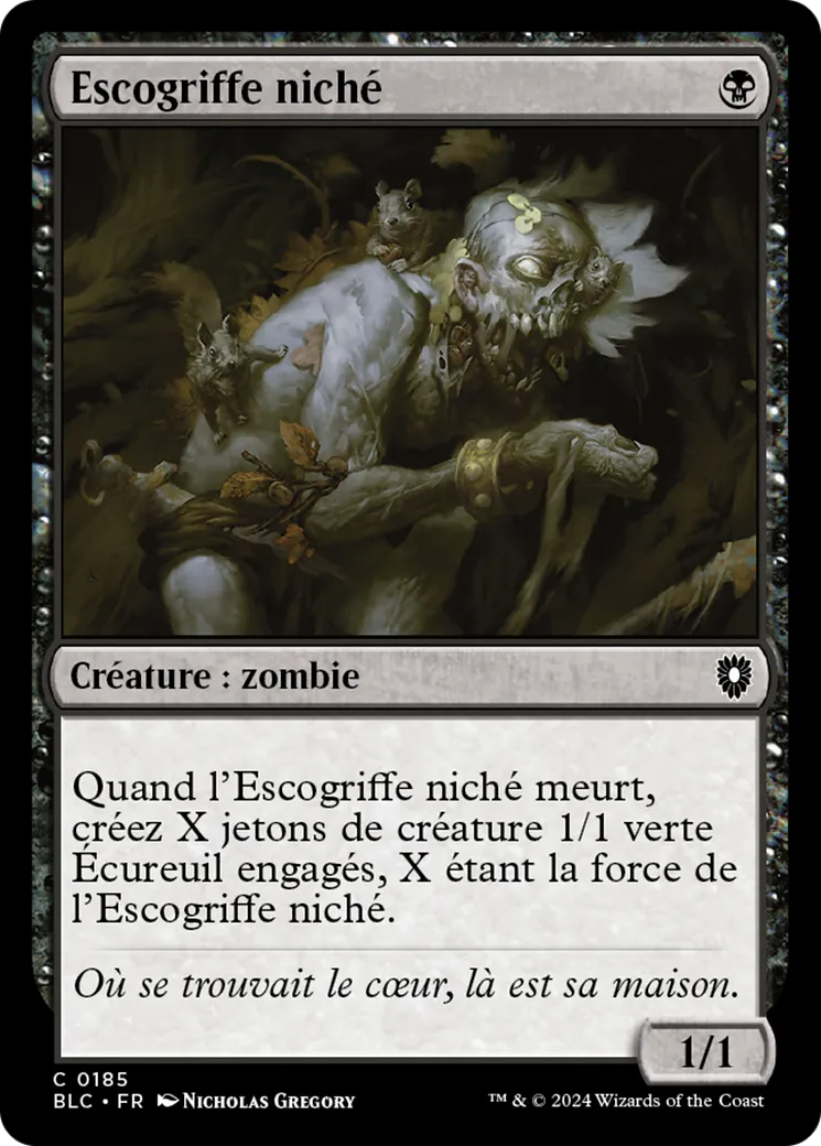 Escogriffe niché — Bloomburrow Commander — Magic: The Gathering