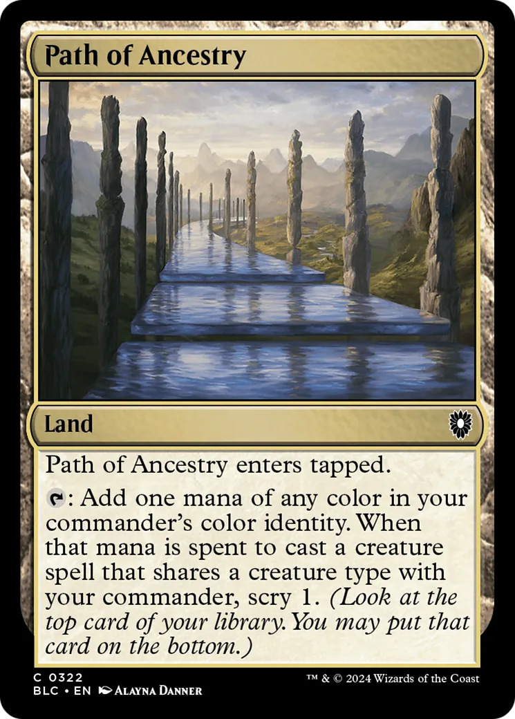 Voie de l'Ascendance — Bloomburrow Commander — Magic: The Gathering