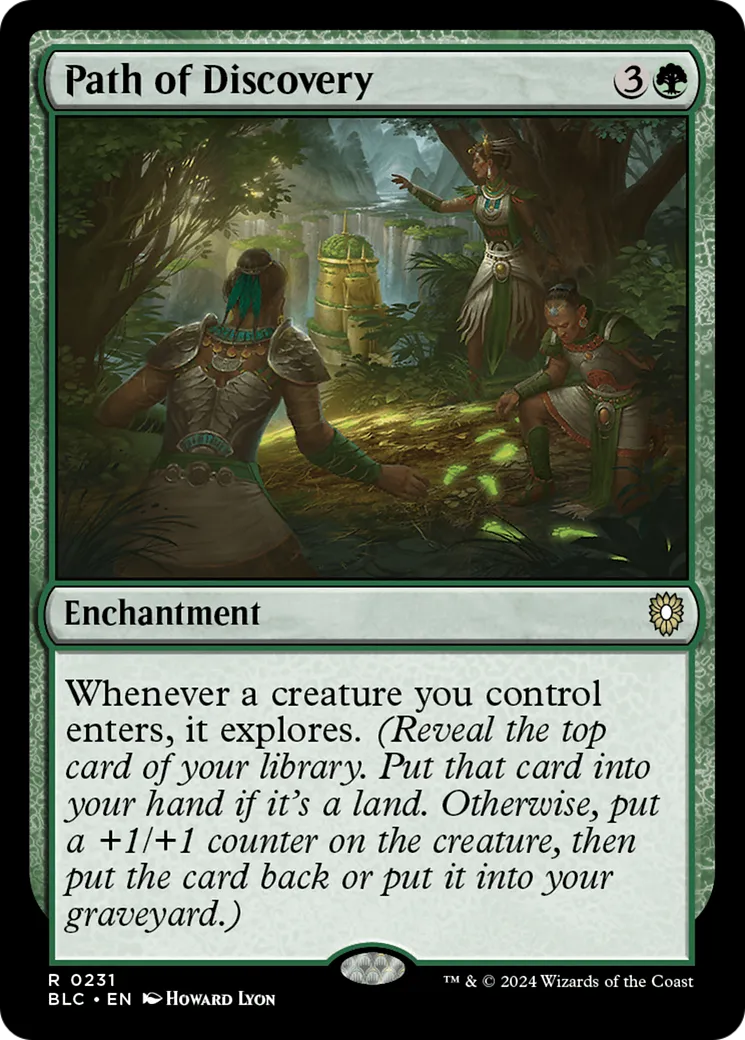 Path of Discovery — Bloomburrow Commander — Magic: The Gathering