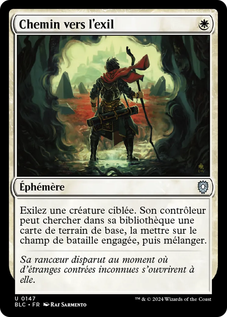 Chemin vers l'exil — Bloomburrow Commander — Magic: The Gathering
