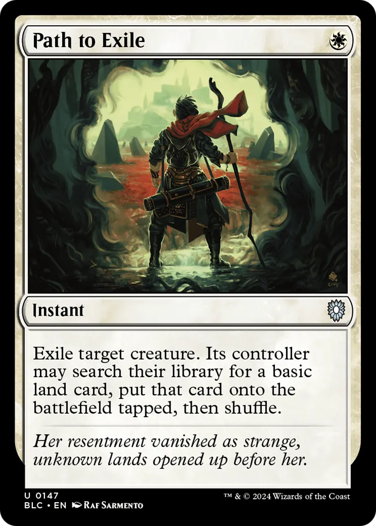 Path to Exile — Bloomburrow Commander — Magic: The Gathering