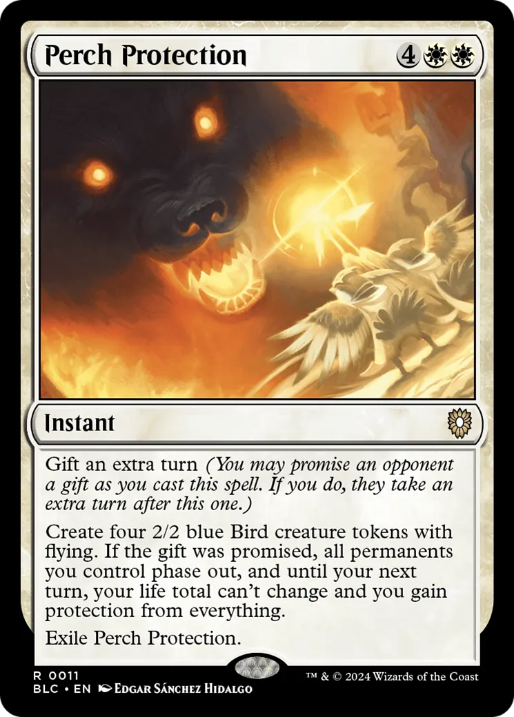Perch Protection — Bloomburrow Commander — Magic: The Gathering