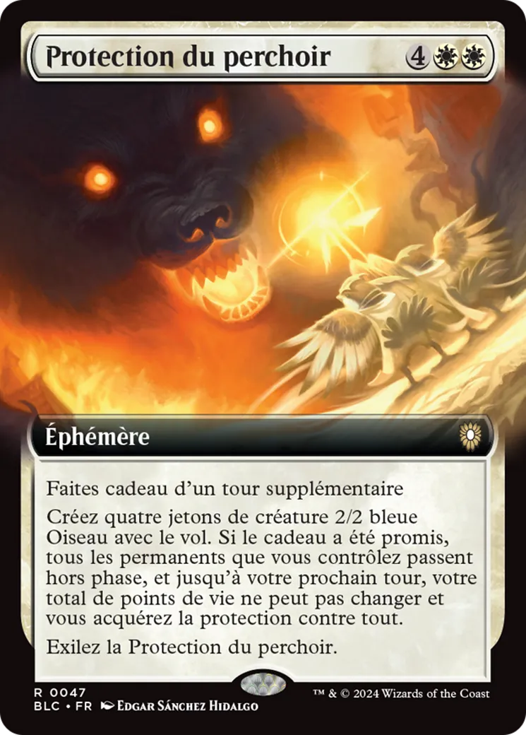 Protection du perchoir — Bloomburrow Commander — Magic: The Gathering