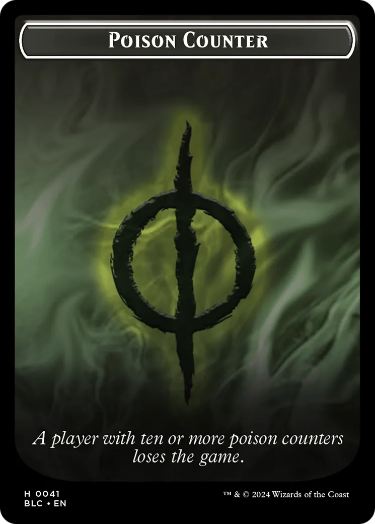 Poison Counter — Bloomburrow Commander — Magic: The Gathering
