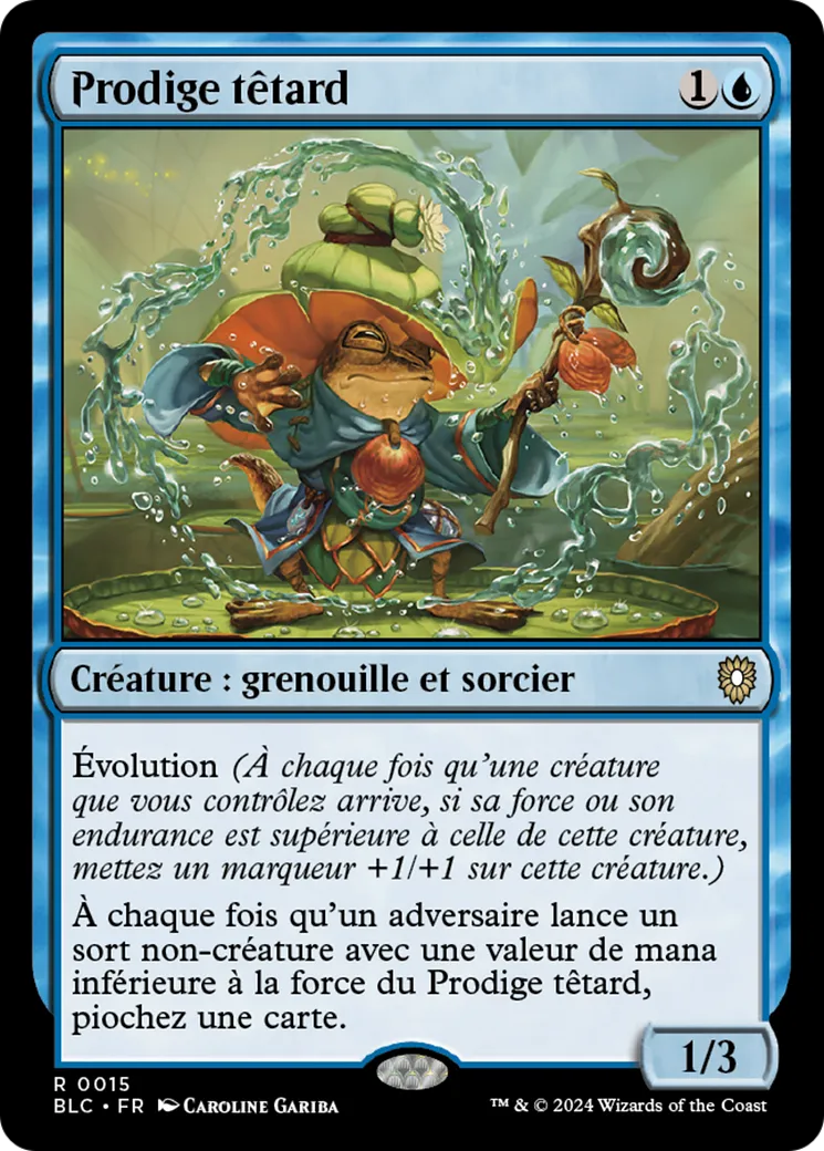 Prodige têtard — Bloomburrow Commander — Magic: The Gathering