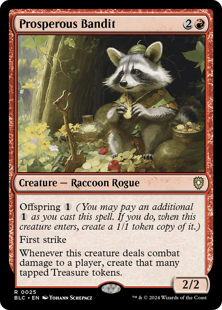 Bandit prospère — Bloomburrow Commander — Magic: The Gathering