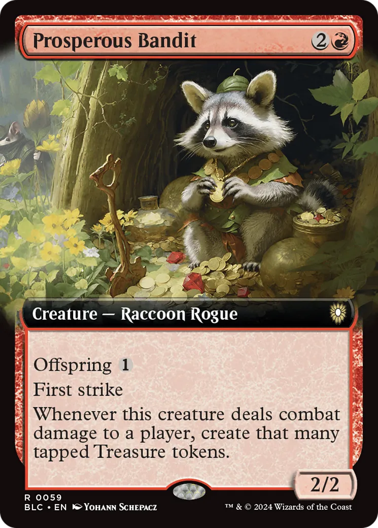 Prosperous Bandit — Bloomburrow Commander — Magic: The Gathering