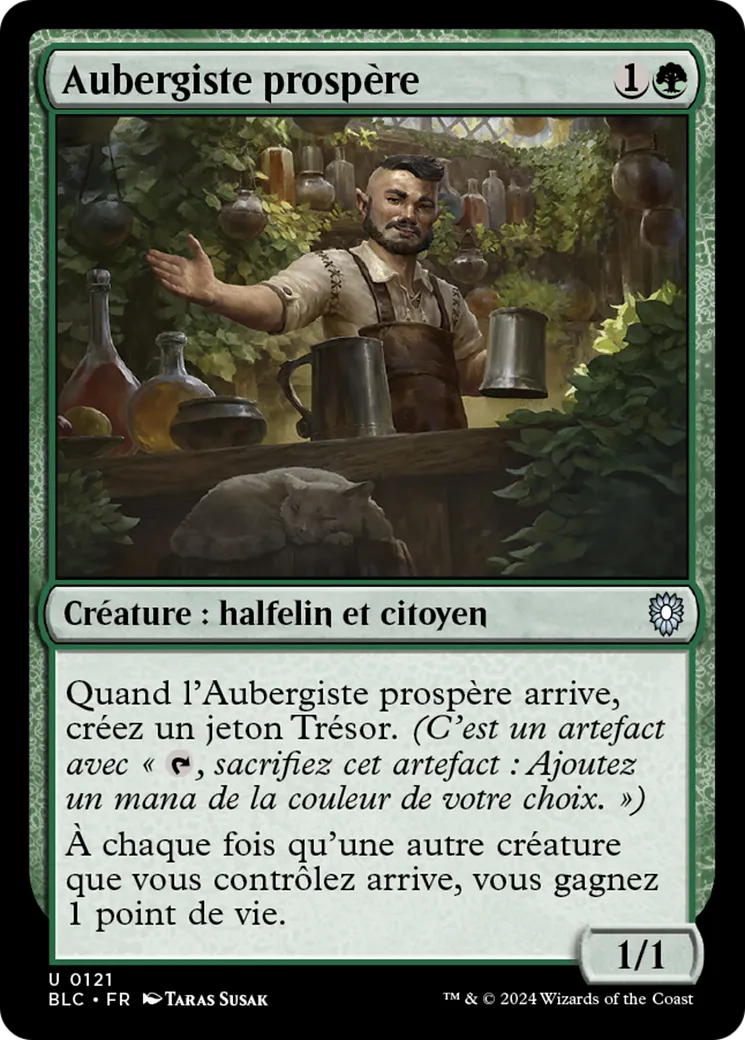 Aubergiste prospère from Bloomburrow Commander - Magic: The Gathering