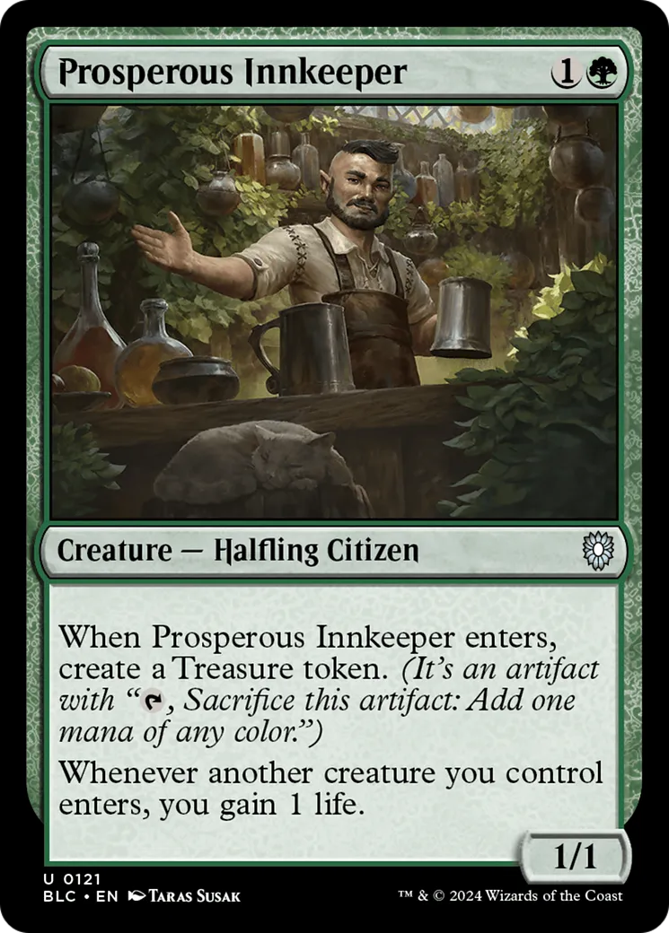 Prosperous Innkeeper — Bloomburrow Commander — Magic: The Gathering