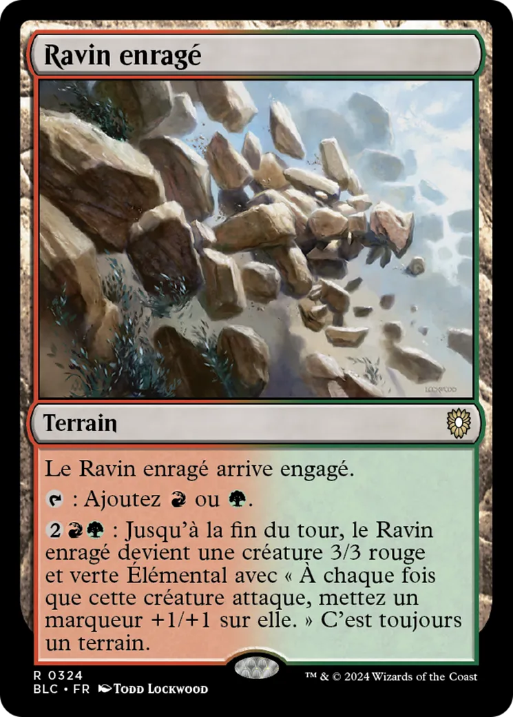 Ravin enragé — Bloomburrow Commander — Magic: The Gathering