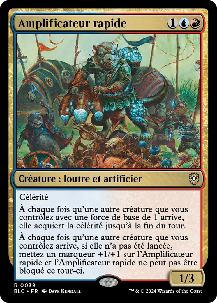 Amplificateur rapide — Bloomburrow Commander — Magic: The Gathering