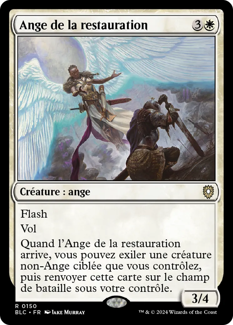 Ange de la restauration — Bloomburrow Commander — Magic: The Gathering