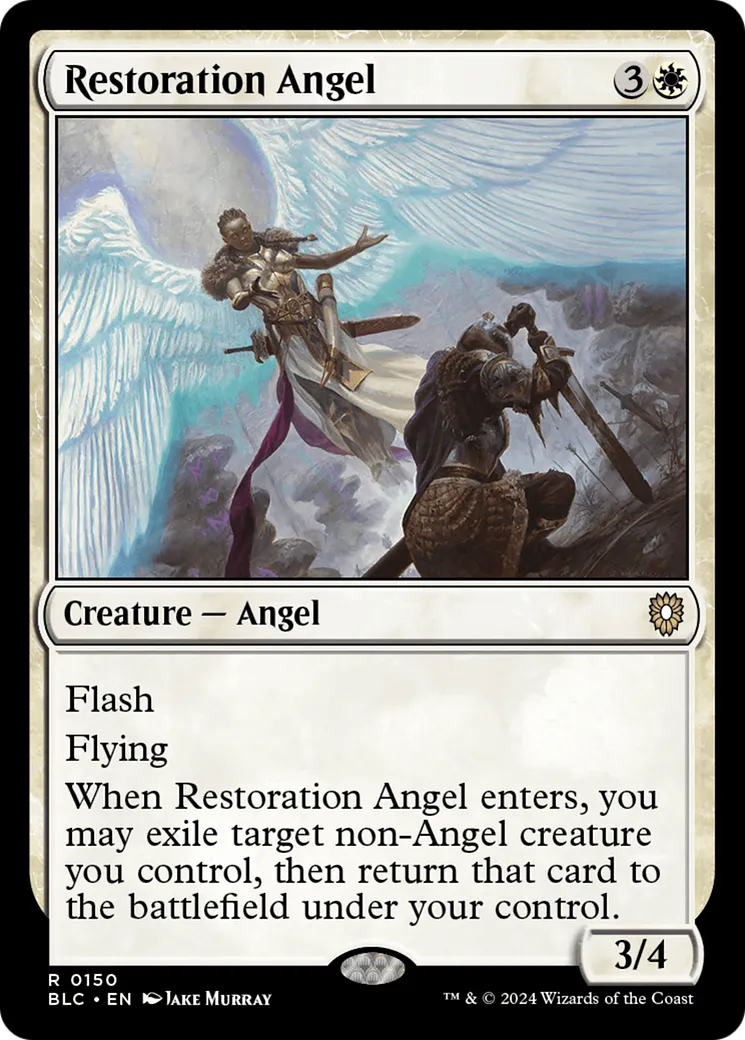 Ange de la restauration — Bloomburrow Commander — Magic: The Gathering