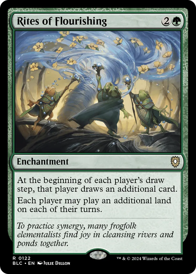 Rites of Flourishing — Bloomburrow Commander — Magic: The Gathering