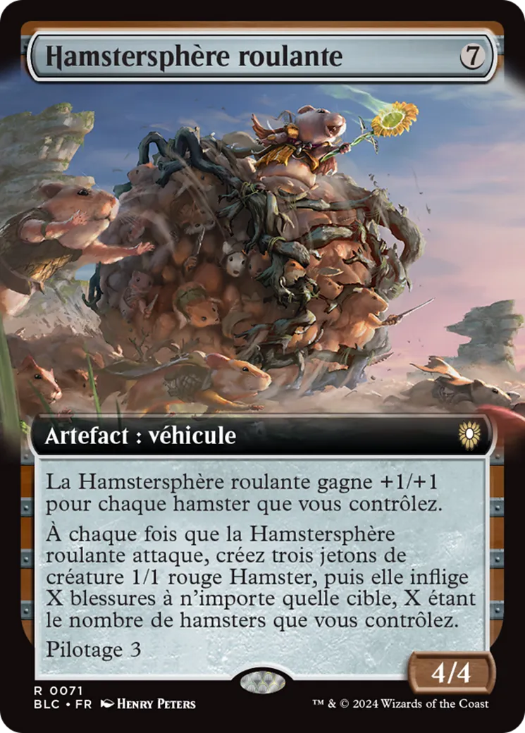 Hamstersphère roulante — Bloomburrow Commander — Magic: The Gathering