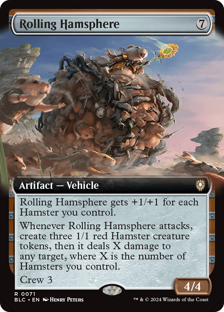 Rolling Hamsphere — Bloomburrow Commander — Magic: The Gathering