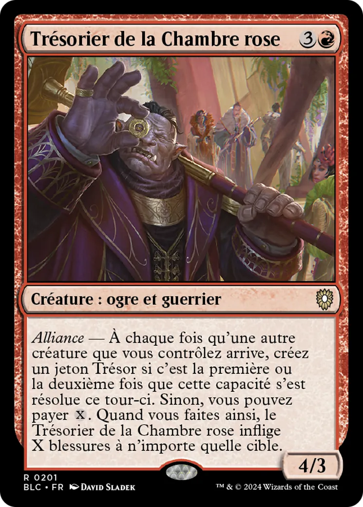 Trésorier de la Chambre rose — Bloomburrow Commander — Magic: The Gathering