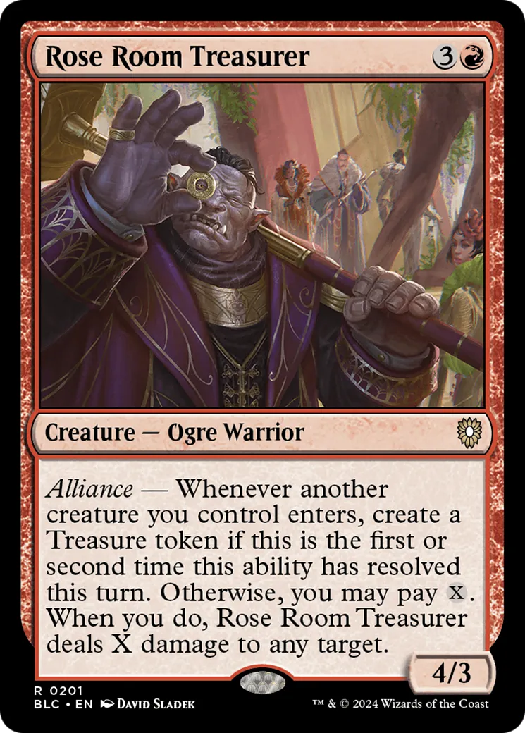 Trésorier de la Chambre rose — Bloomburrow Commander — Magic: The Gathering