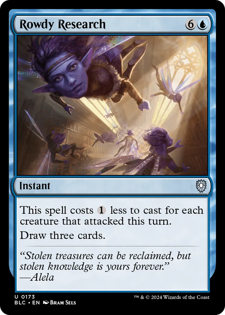 Rowdy Research — Bloomburrow Commander — Magic: The Gathering