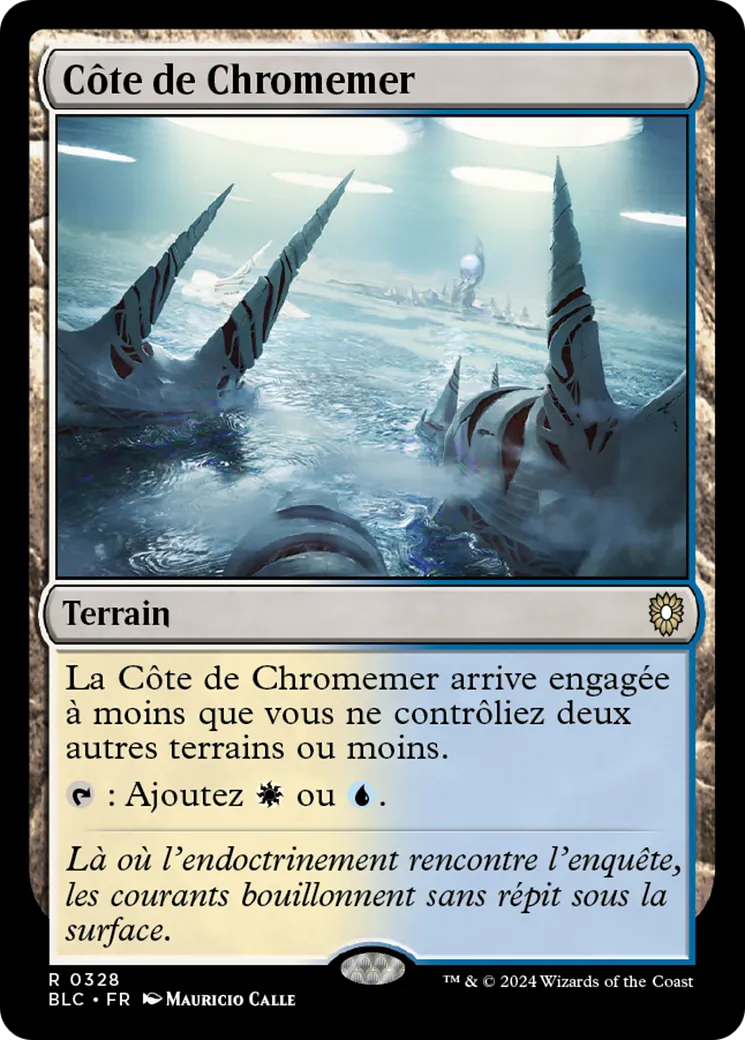 Côte de Chromemer from Bloomburrow Commander - Magic: The Gathering