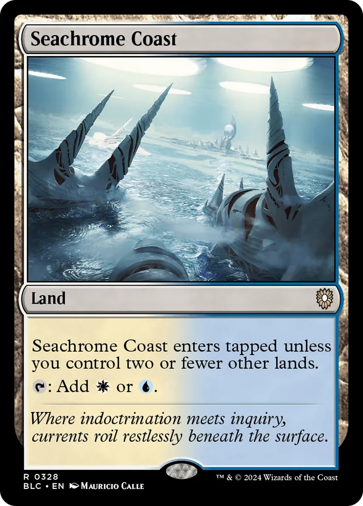 Seachrome Coast — Bloomburrow Commander — Magic: The Gathering