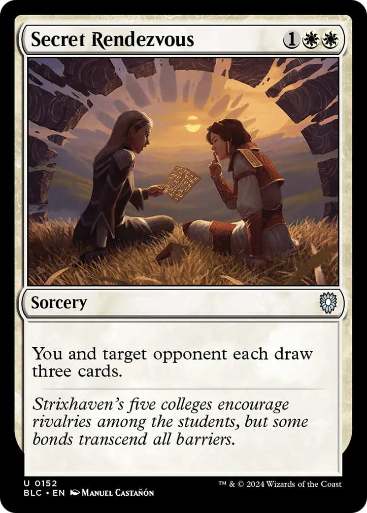 Secret Rendezvous — Bloomburrow Commander — Magic: The Gathering