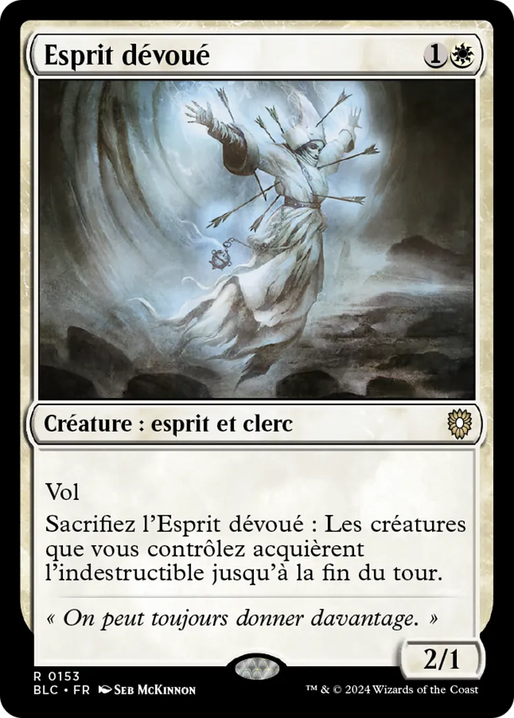 Esprit dévoué — Bloomburrow Commander — Magic: The Gathering