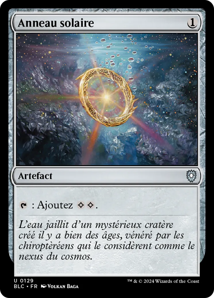 Anneau solaire — Bloomburrow Commander — Magic: The Gathering