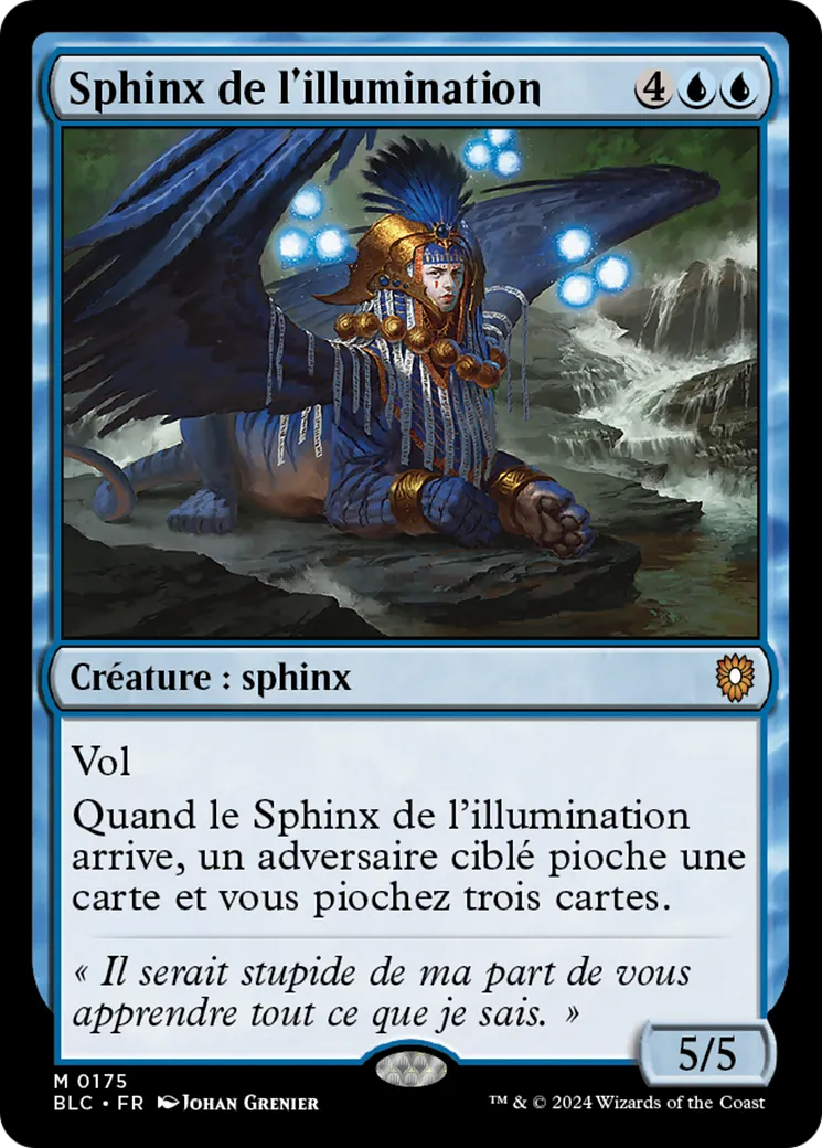 Sphinx de l'illumination — Bloomburrow Commander — Magic: The Gathering