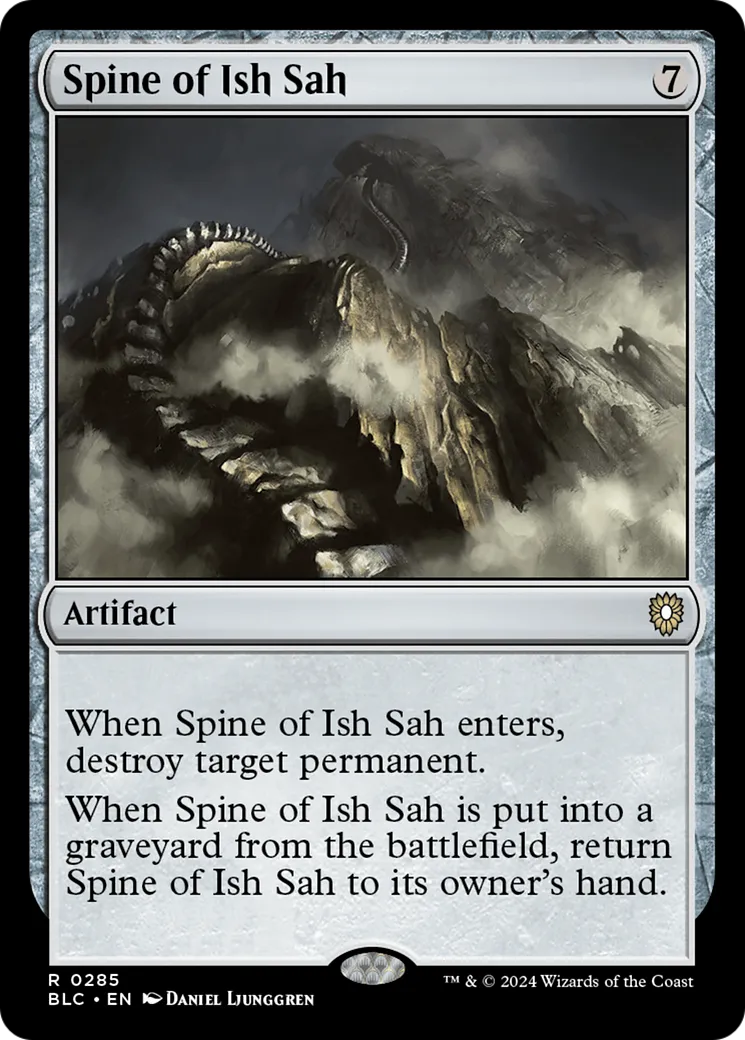 Spine of Ish Sah — Bloomburrow Commander — Magic: The Gathering