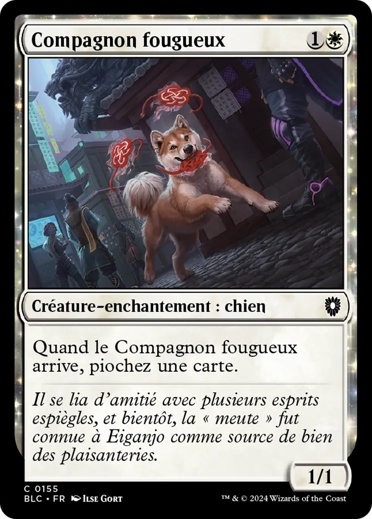 Compagnon fougueux — Bloomburrow Commander — Magic: The Gathering