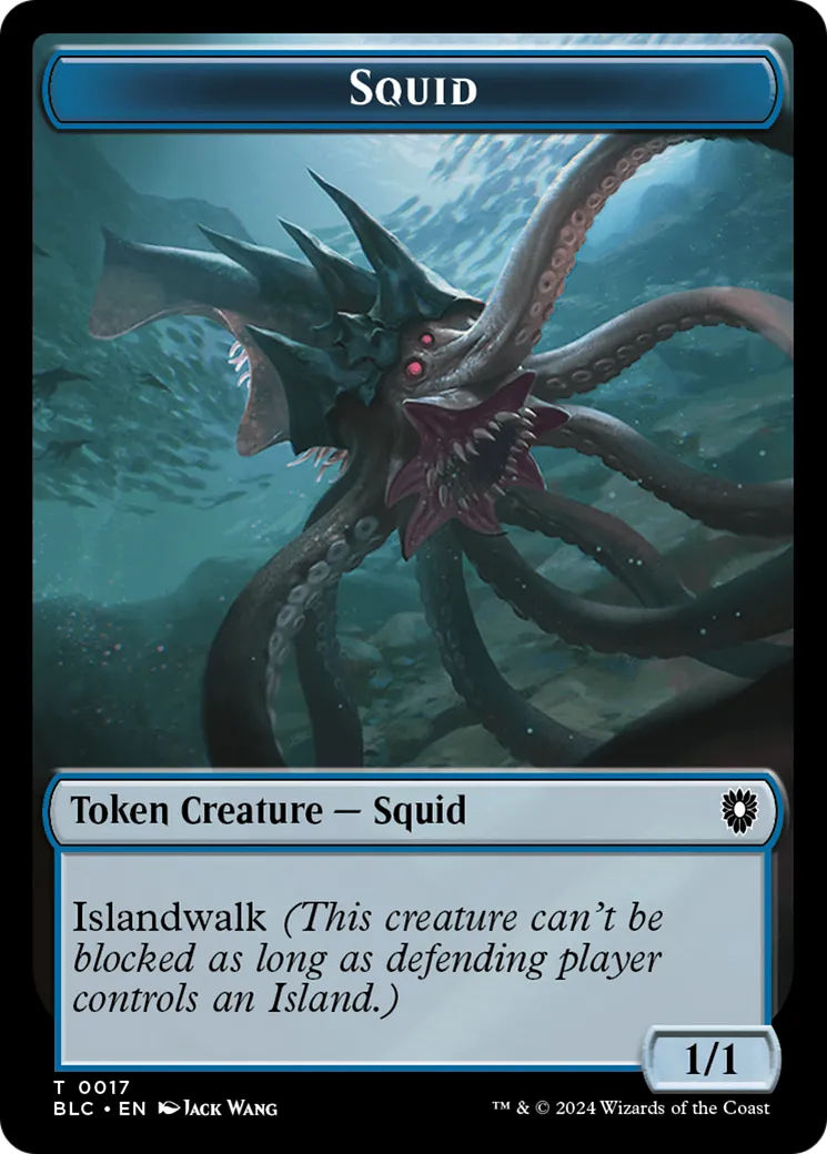 Squid — Bloomburrow Commander — Magic: The Gathering
