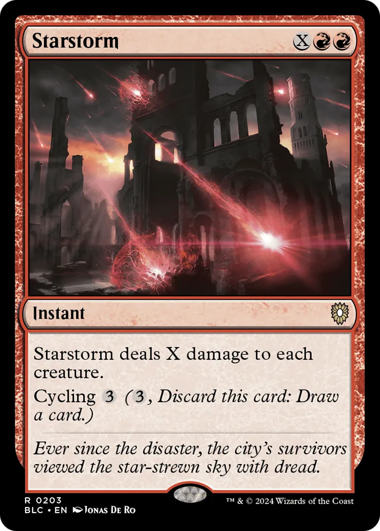 Starstorm — Bloomburrow Commander — Magic: The Gathering